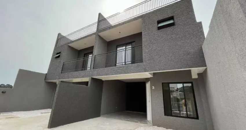 Sobrado em condomínio no santa cândida de 124,35 m² com 3 quar