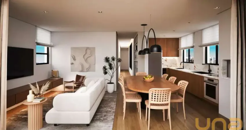 Apartamento garden 151m² com 2 quartos no vila izabel - curiti