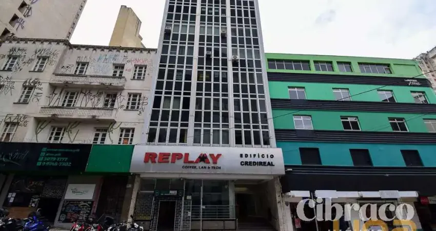 Conjunto comercial no centro de 43,52m² - edifício credireal