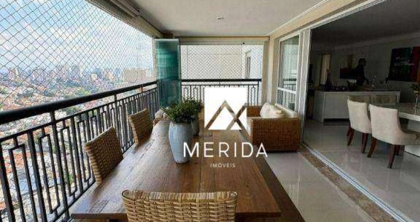 Apartamento com 3 dormitórios à venda, 177 m² por R$ 2.500.000,00 - Campestre - Santo André/SP