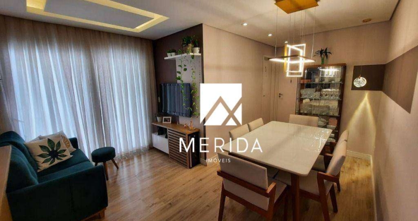 Apartamento com 2 dormitórios à venda, 57 m² por R$ 660.000,00 - Jardim - Santo André/SP