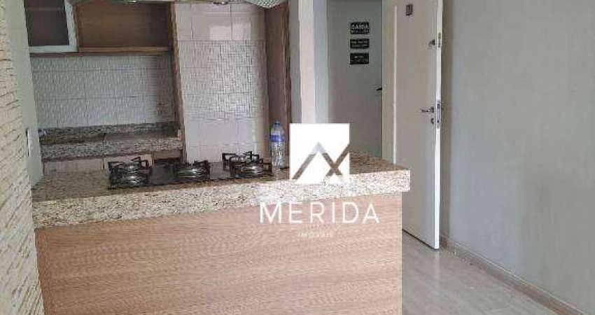 Apartamento à venda, 64 m² por R$ 550.000,00 - Vila Alzira - Santo André/SP