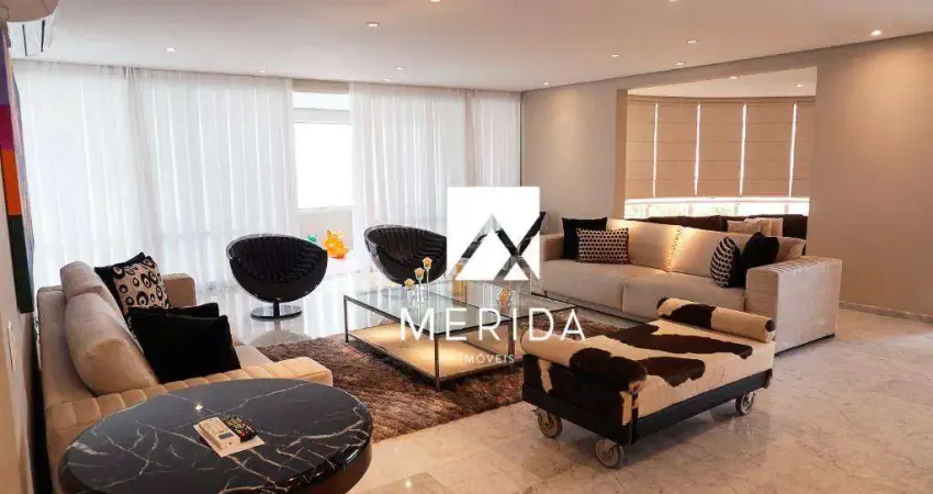 Apartamento com 4 dormitórios à venda, 346 m² por R$ 2.970.000,00 - Jardim - Santo André/SP