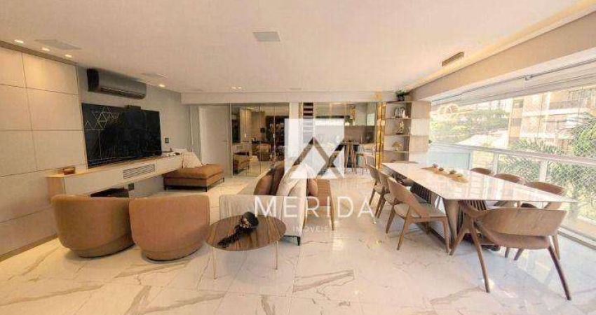 Apartamento com 3 dormitórios à venda, 165 m² por R$ 2.390.000,00 - Jardim - Santo André/SP
