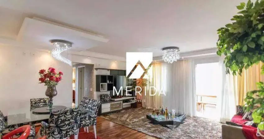 Apartamento com 3 dormitórios à venda, 115 m² por R$ 1.200.000,00 - Vila Valparaíso - Santo André/SP
