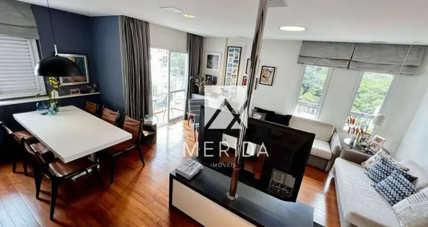 Apartamento com 2 dormitórios à venda, 78 m² por r$ 830.700,00 - jardim - santo andré/sp