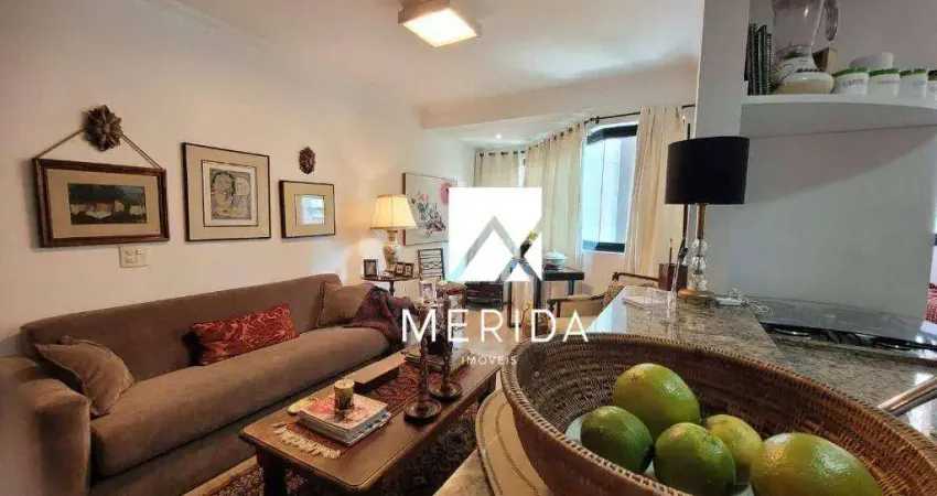 Apartamento com 1 dormitório à venda, 50 m² por R$ 514.500,00 - Jardim - Santo André/SP