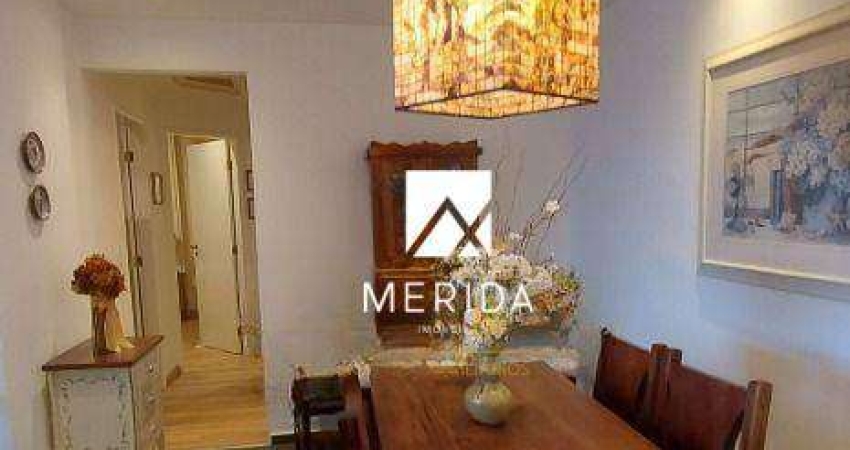 Apartamento com 3 dormitórios à venda, 95 m² por R$ 589.999,00 - Vila Valparaíso - Santo André/SP