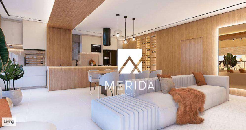 Apartamento com 3 dormitórios à venda, 130 m² por R$ 1.711.000,00 - Campestre - Santo André/SP