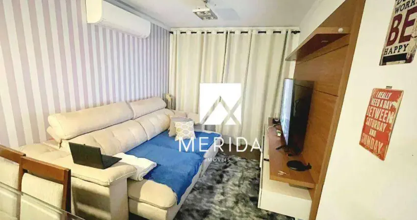 Apartamento com 1 dormitório à venda, 56 m² por R$ 553.000,00 - Jardim - Santo André/SP