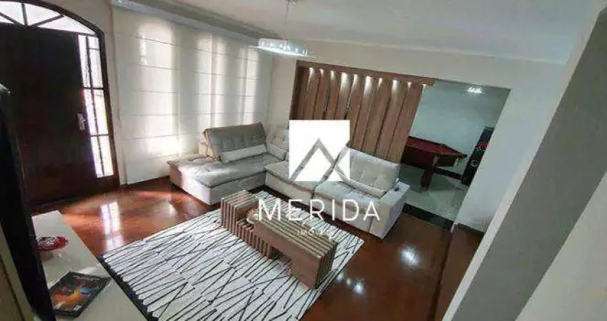 Sobrado com 3 dormitórios à venda, 266 m² por R$ 1.400.000,00 - Vila Gilda - Santo André/SP