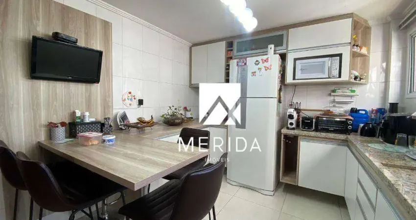 Apartamento com 3 dormitórios à venda, 122 m² por R$ 860.000,00 - Jardim - Santo André/SP