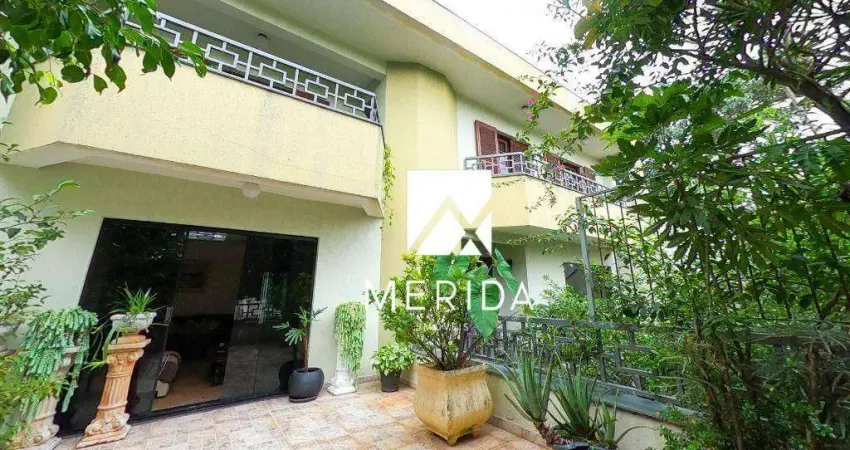 Sobrado com 4 dormitórios à venda, 540 m² por r$ 1.750.000,00 - jardim - santo andré/sp