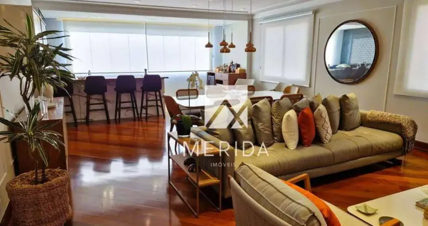 Apartamento Alto Padrão à Venda com 4 Dormitórios e 4 Vagas – Jardim – Santo André – 260m²
