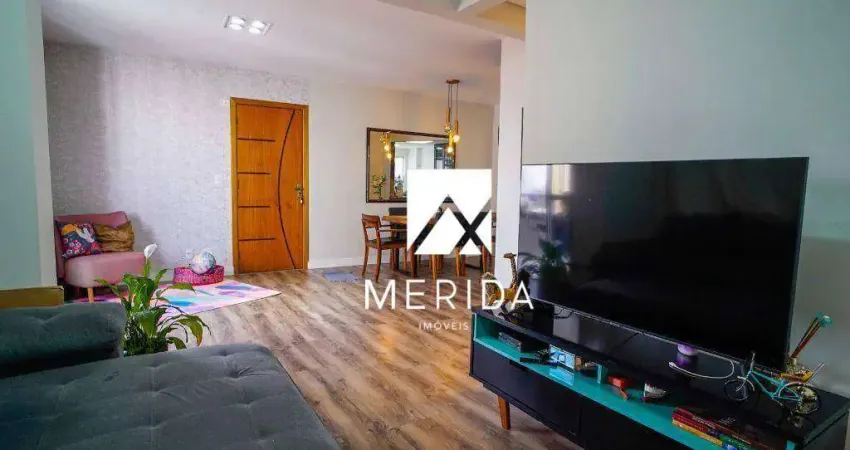 Apartamento com 1 dormitório, 86 m² - venda por R$ 530.000,00 ou aluguel por R$ 3.781,01/mês - Vila Gilda - Santo André/SP