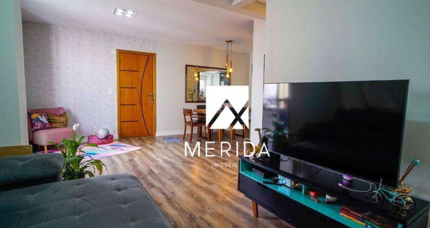 Apartamento com 1 dormitório, 86 m² - venda por R$ 530.000,00 ou aluguel por R$ 3.781,00/mês - Vila Gilda - Santo André/SP