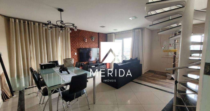 Cobertura com 4 dormitórios à venda, 150 m² por R$ 1.090.000,00 - Jardim - Santo André/SP