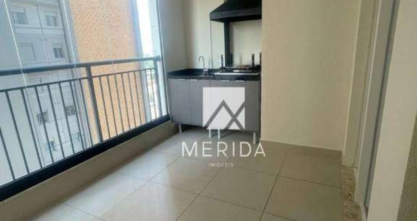 Apartamento com 2 dormitórios para alugar, 64 m² por R$ 4.073,11/mês - Campestre - Santo André/SP