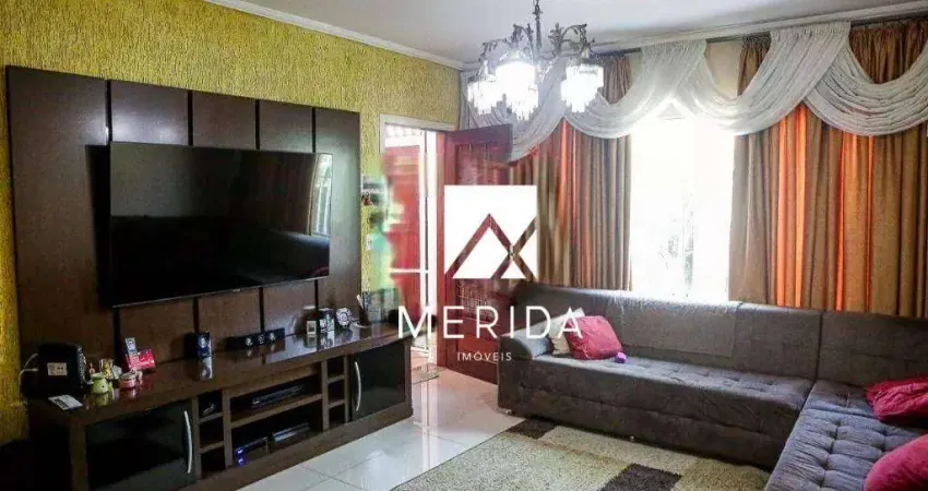 Sobrado com 3 dormitórios à venda, 176 m² por R$ 980.000,00 - Vila Assunção - Santo André/SP