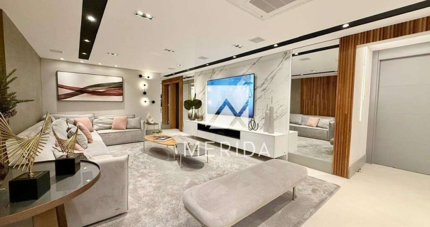Apartamento com 3 dormitórios à venda, 177 m² por R$ 3.600.000,00 - Campestre - Santo André/SP