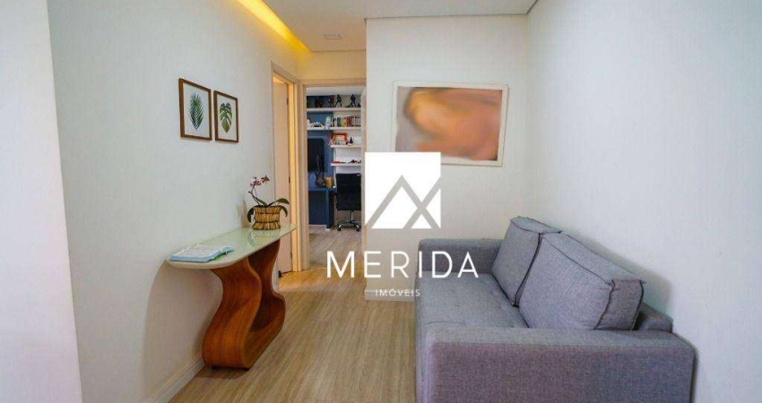 Apartamento com 2 dormitórios à venda, 57 m² por R$ 650.000,00 - Jardim - Santo André/SP