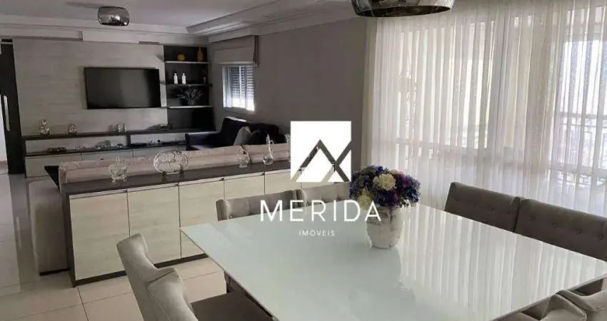 Apartamento com 3 dormitórios à venda, 177 m² por r$ 2.300.000,00 - campestre - santo andré/sp