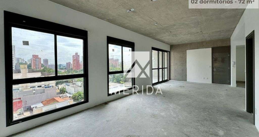 Apartamento com 2 dormitórios à venda, 72 m² por R$ 1.080.000,00 - Jardim - Santo André/SP