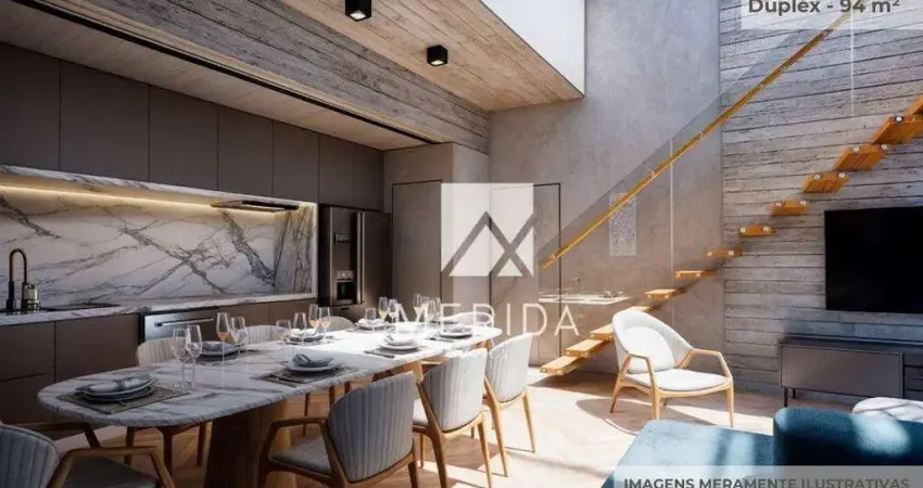 Apartamento Duplex com 2 dormitórios à venda, 94 m² por R$ 1.300.000,00 - Jardim - Santo André/SP