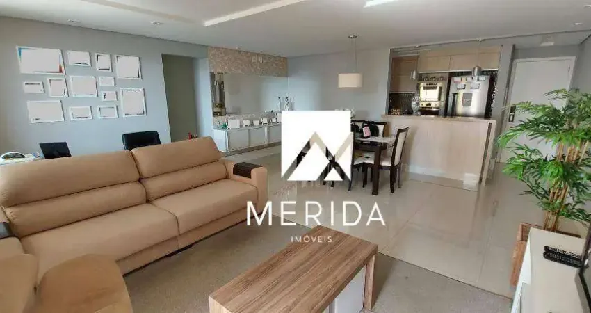 Apartamento com 3 dormitórios à venda, 115 m² por R$ 1.100.000,00 - Vila Valparaíso - Santo André/SP