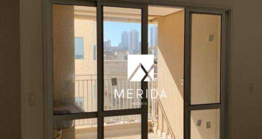 Apartamento com 3 dormitórios à venda, 87 m² por R$ 520.000,00 - Vila Valparaíso - Santo André/SP