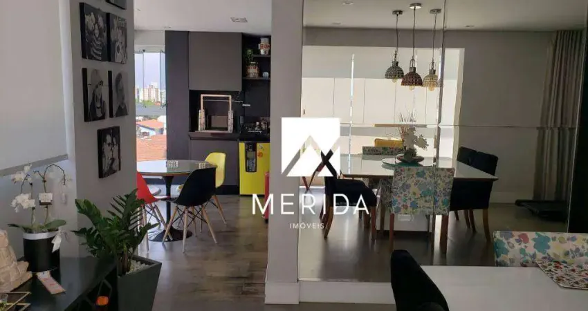 Apartamento com 4 dormitórios à venda, 139 m² por R$ 1.650.000,00 - Jardim - Santo André/SP