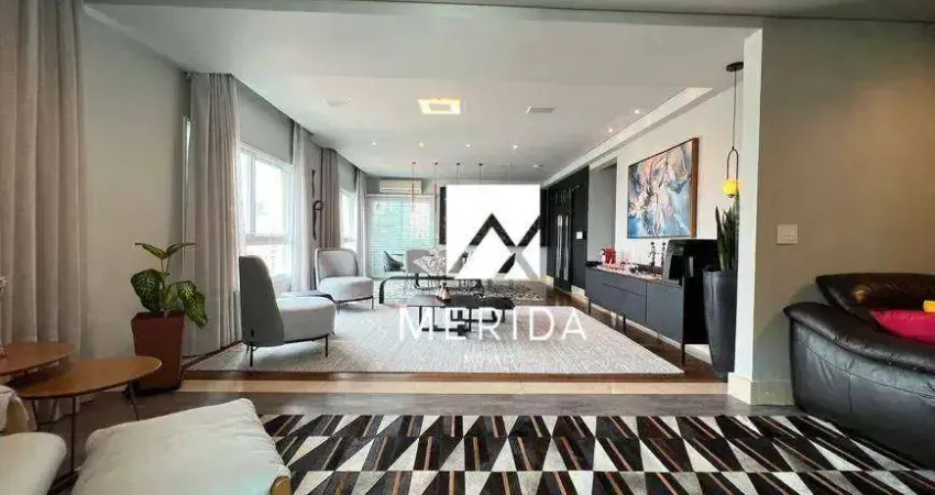 Apartamento com 3 dormitórios à venda, 248 m² por r$ 2.899.000,00 - jardim - santo andré/sp