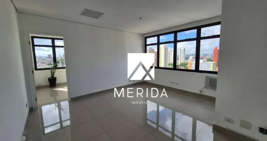 Sala, 52 m² - venda por R$ 330.000,00 ou aluguel por R$ 2.700,01/mês - Campestre - Santo André/SP