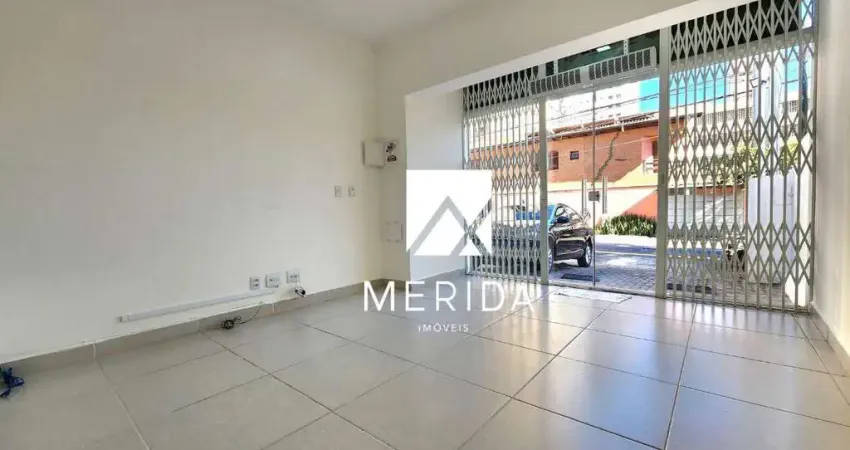 Salão para alugar, 126 m² por r$ 7.108,01/mês - vila assunção - santo andré/sp