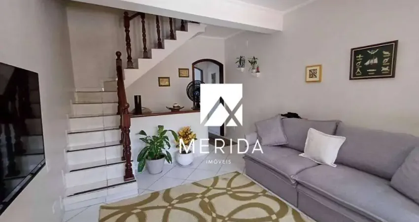 Sobrado com 3 dormitórios à venda, 151 m² por R$ 790.000,00 - Campestre - Santo André/SP