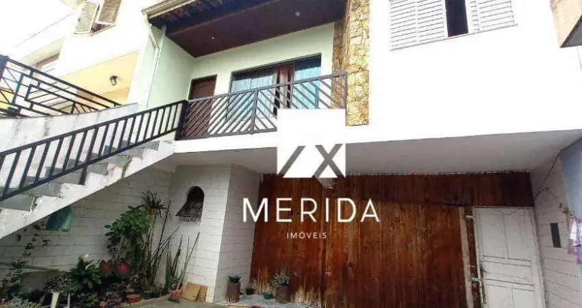 Sobrado com 3 dormitórios à venda, 302 m² por R$ 1.080.000,00 - Campestre - Santo André/SP