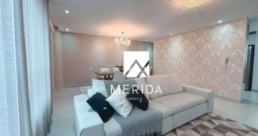 Apartamento com 3 dormitórios à venda, 125 m² por R$ 1.600.000,00 - Campestre - Santo André/SP