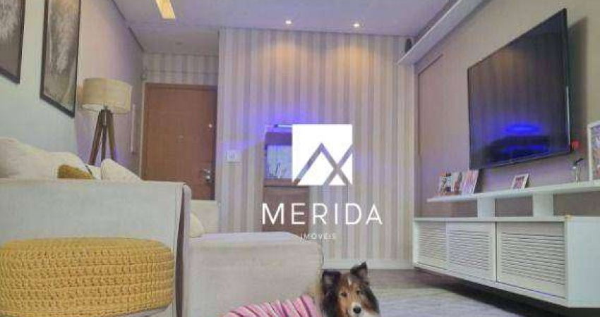 Apartamento com 2 dormitórios à venda, 78 m² por R$ 797.000,00 - Campestre - Santo André/SP