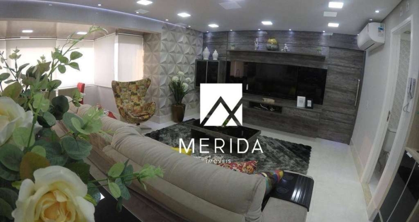 Apartamento com 3 dormitórios à venda, 128 m² por R$ 1.400.000,00 - Centro - Santo André/SP