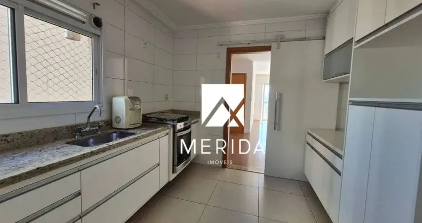 Apartamento com 3 dormitórios para alugar, 105 m² por R$ 5.725,85/mês - Jardim - Santo André/SP