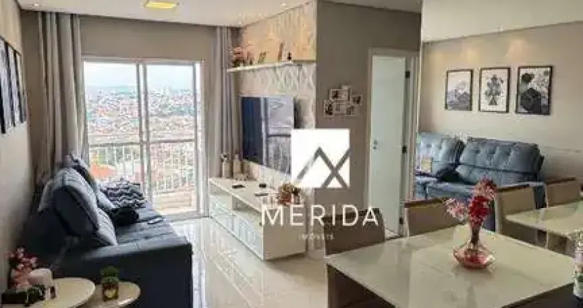 Apartamento com 2 dormitórios à venda, 54 m² por R$ 371.000,00 - Vila Humaitá - Santo André/SP