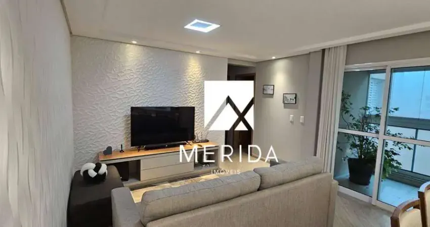 Apartamento à venda, 82 m² por r$ 744.000,00 - jardim bela vista - santo andré/sp