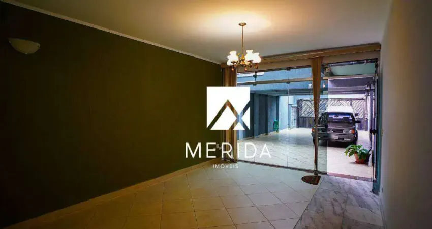 Sobrado com 3 dormitórios, 283 m² - venda por R$ 1.750.000,00 ou aluguel por R$ 5.240,33/mês - Vila Assunção - Santo André/SP