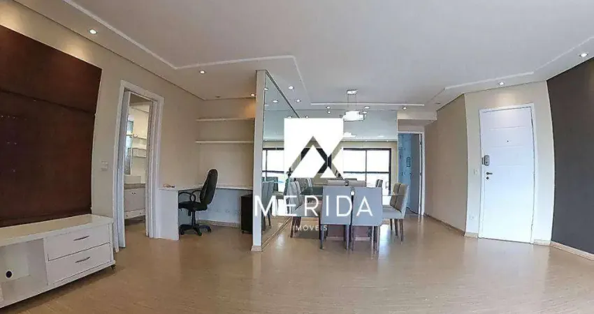 Apartamento com 3 dormitórios, 114 m² - venda por R$ 1.060.000,00 ou aluguel por R$ 6.570,00/mês - Jardim - Santo André/SP