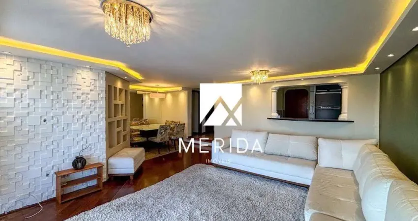 Apartamento com 4 dormitórios, 168 m² - venda por R$ 1.070.000,00 ou aluguel por R$ 7.548,00/mês - Vila Assunção - Santo André/SP
