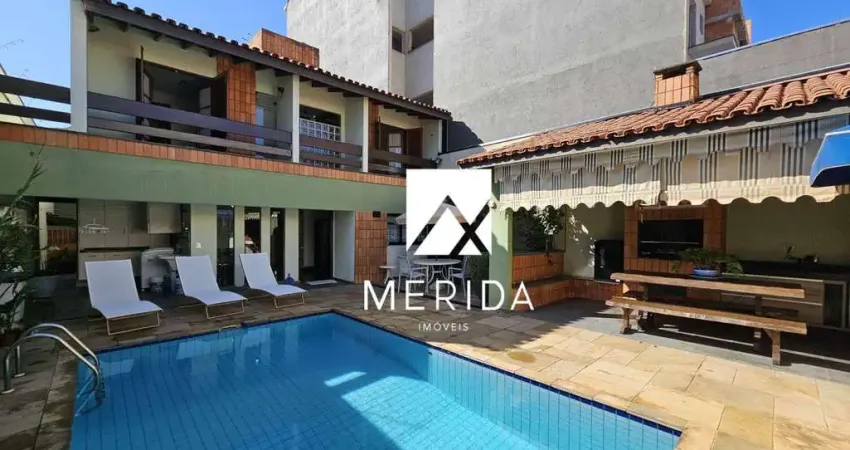 Sobrado com 4 dormitórios à venda, 354 m² por r$ 2.500.000,00 - campestre - santo andré/sp