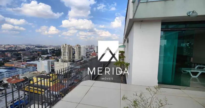 Cobertura com 3 dormitórios, 610 m² - venda por r$ 1.650.000,00 ou aluguel por r$ 10.101,01/mês - centro - santo andré/sp