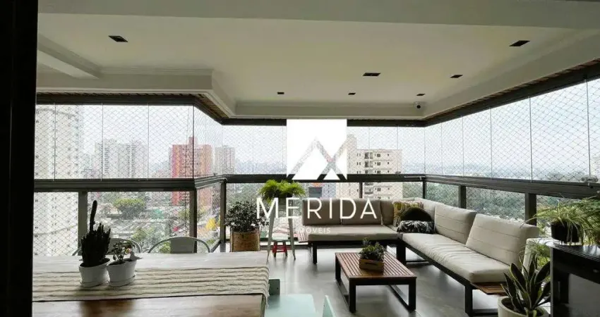 Apartamento com 3 dormitórios à venda, 160 m² por r$ 2.445.000,00 - jardim - santo andré/sp