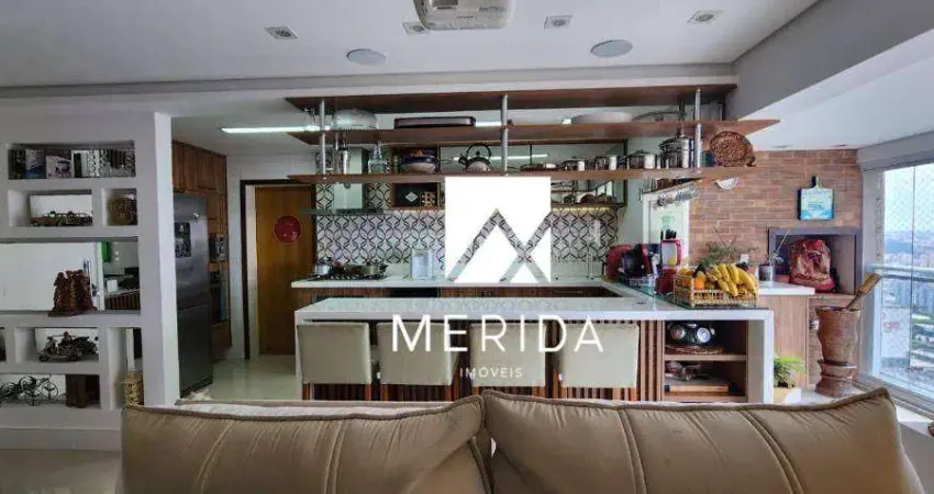 Apartamento à venda, 115 m² por r$ 1.325.000,00 - jardim - santo andré/sp