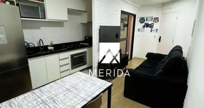 Apartamento com 1 dormitório à venda, 41 m² por r$ 315.000,00 - vila valparaíso - santo andré/sp